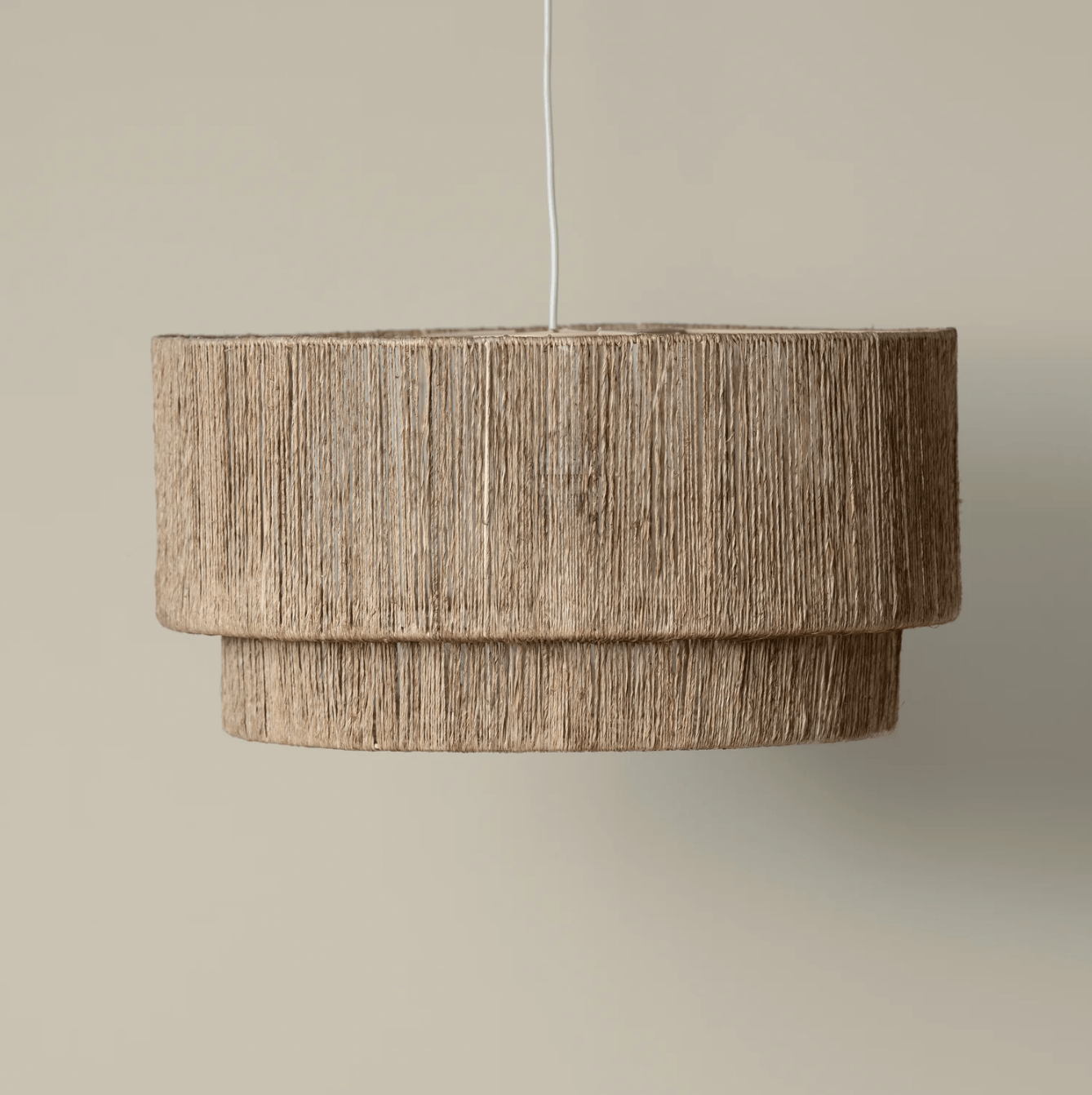 Bamboo Rattan Pendant Light - Boho Chic Farmhouse Lamp for Patio and Home Decor - Bohemian Rattan Furniture Accent with Luminous Glow