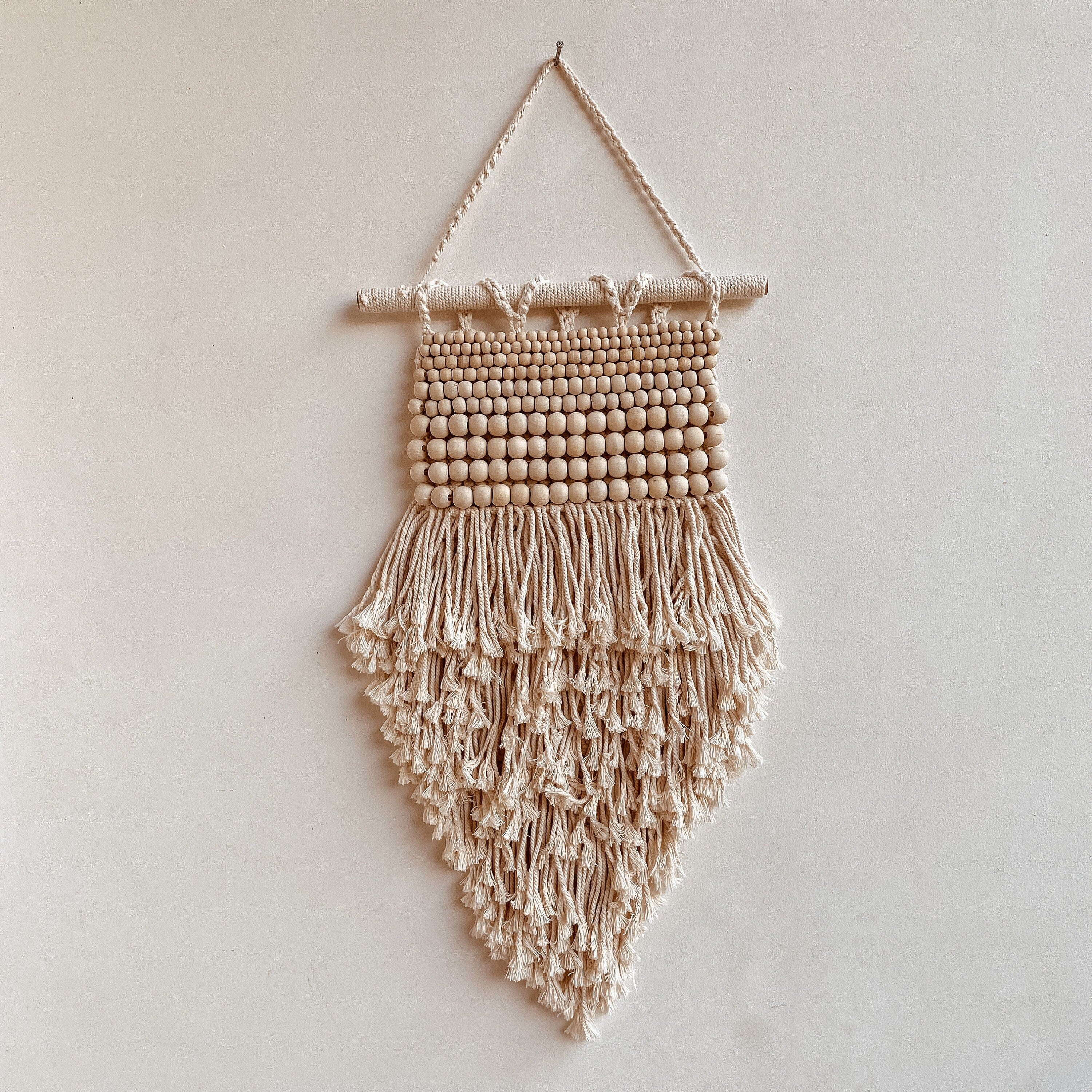 Boho Macrame Wall Hanging - Handcrafted Home Decor for Bohemian Vibes