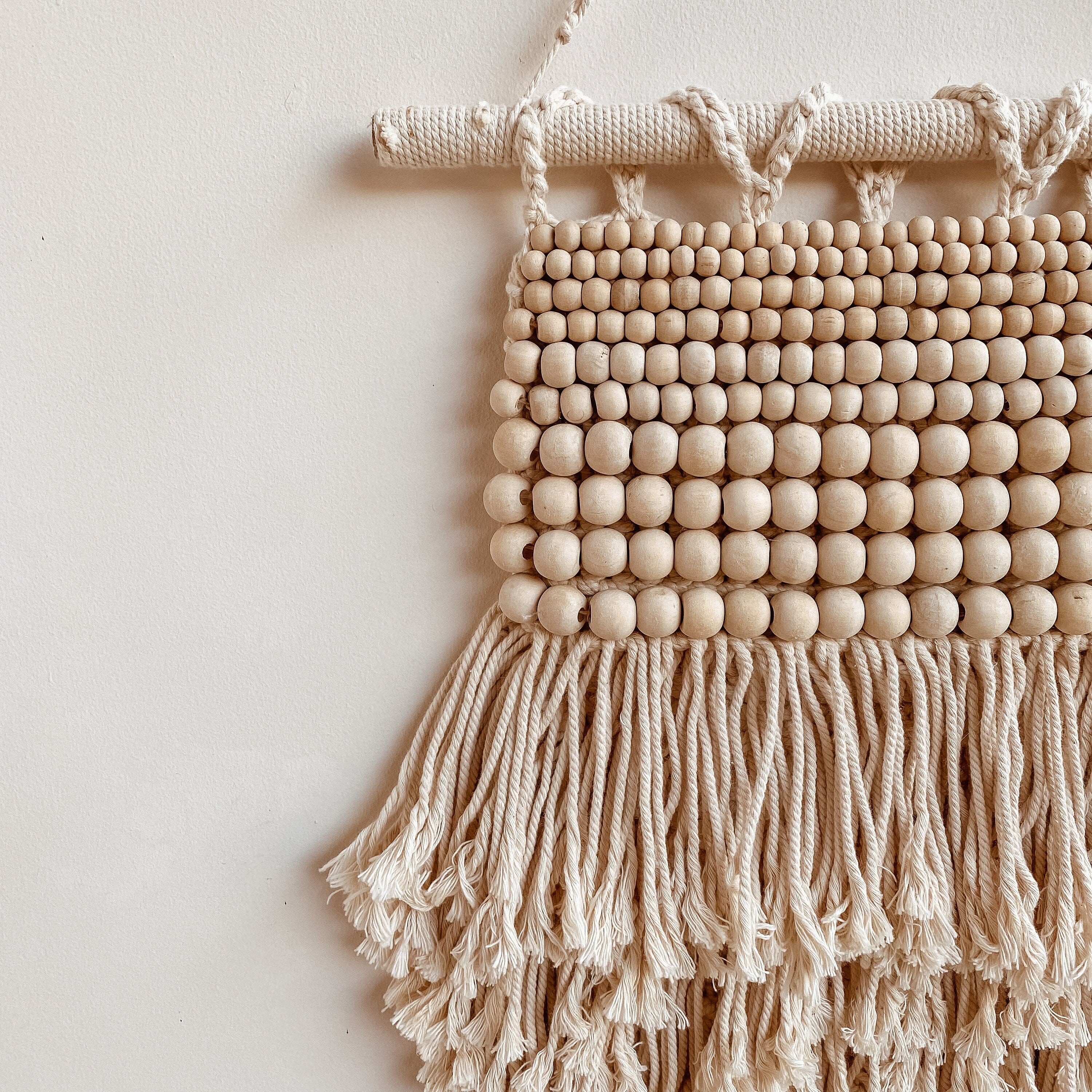 Boho Macrame Wall Hanging - Handcrafted Home Decor for Bohemian Vibes