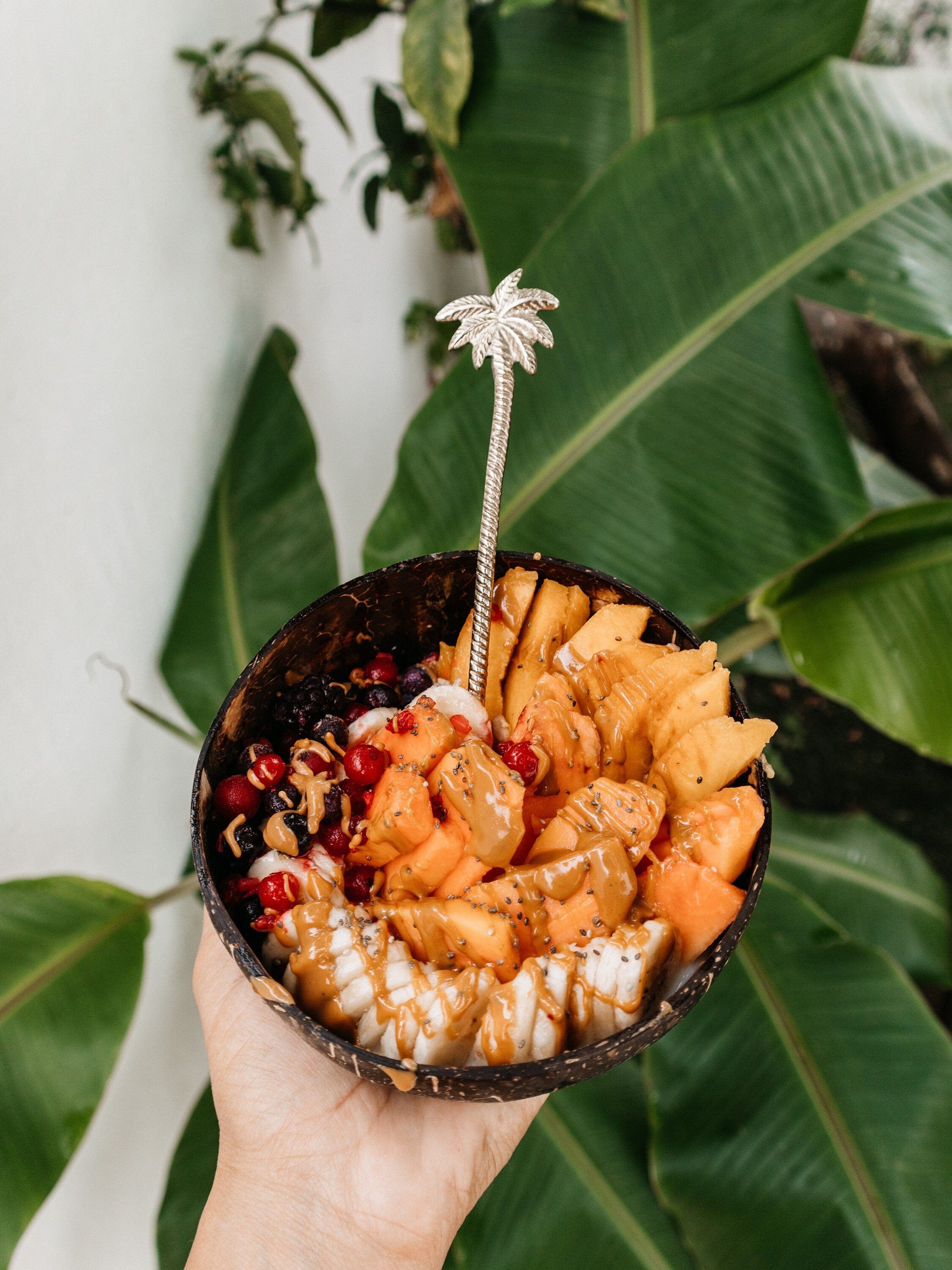 Handcrafted Gold Brass Spoons for Smoothie Bowls – Perfect for Food Styling and Photography