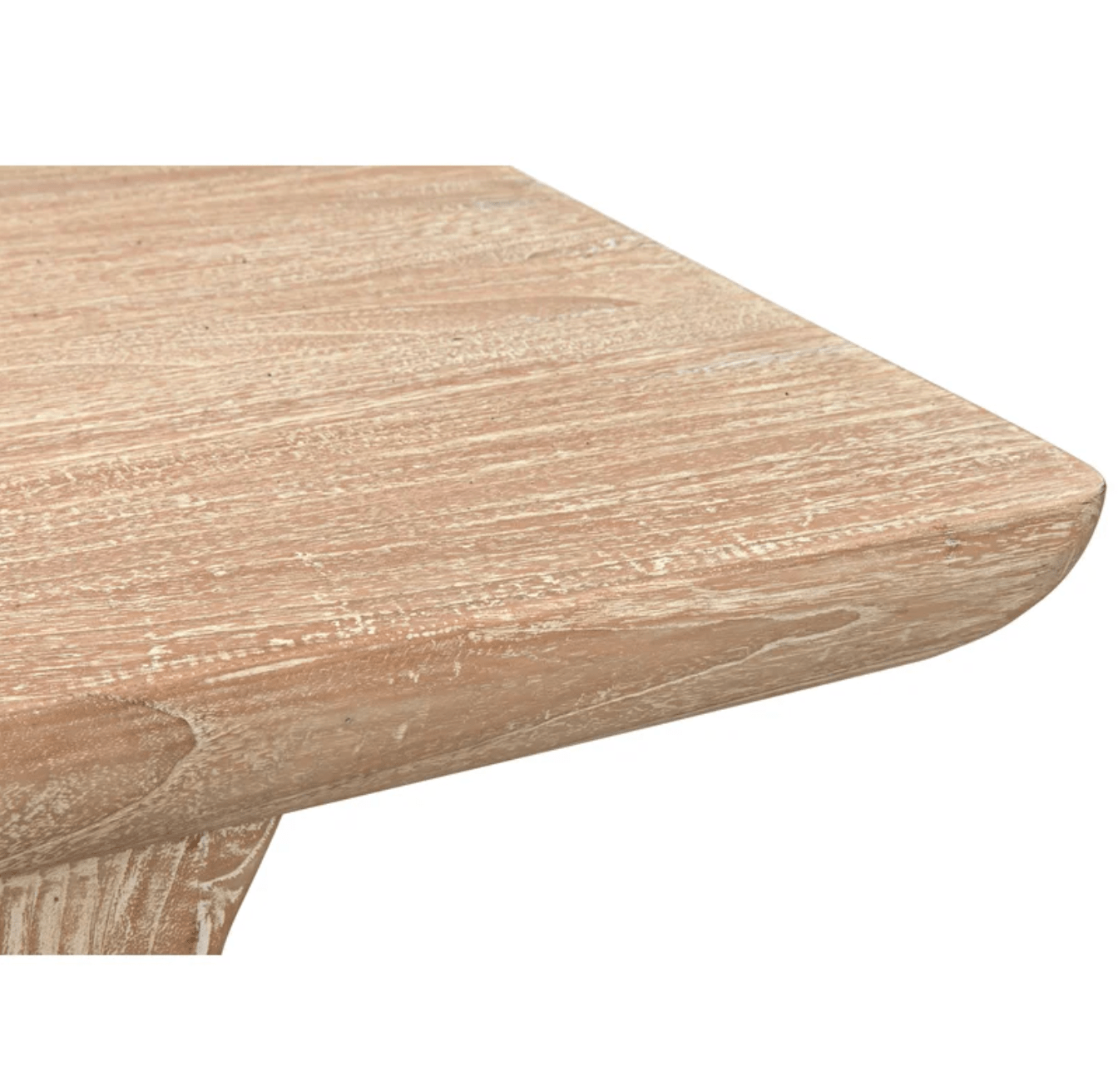 Handcrafted Mindi Wood Ward Coffee Table: Unique Artisanal Beauty for Your Living Space