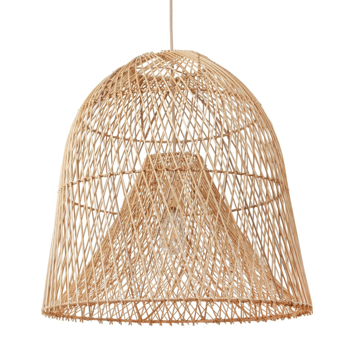 Handcrafted Rattan Pendant Light - Natural Beauty, Unique Design, Eco-Friendly Home Decor, Versatile Elegance, Quality Craftsmanship