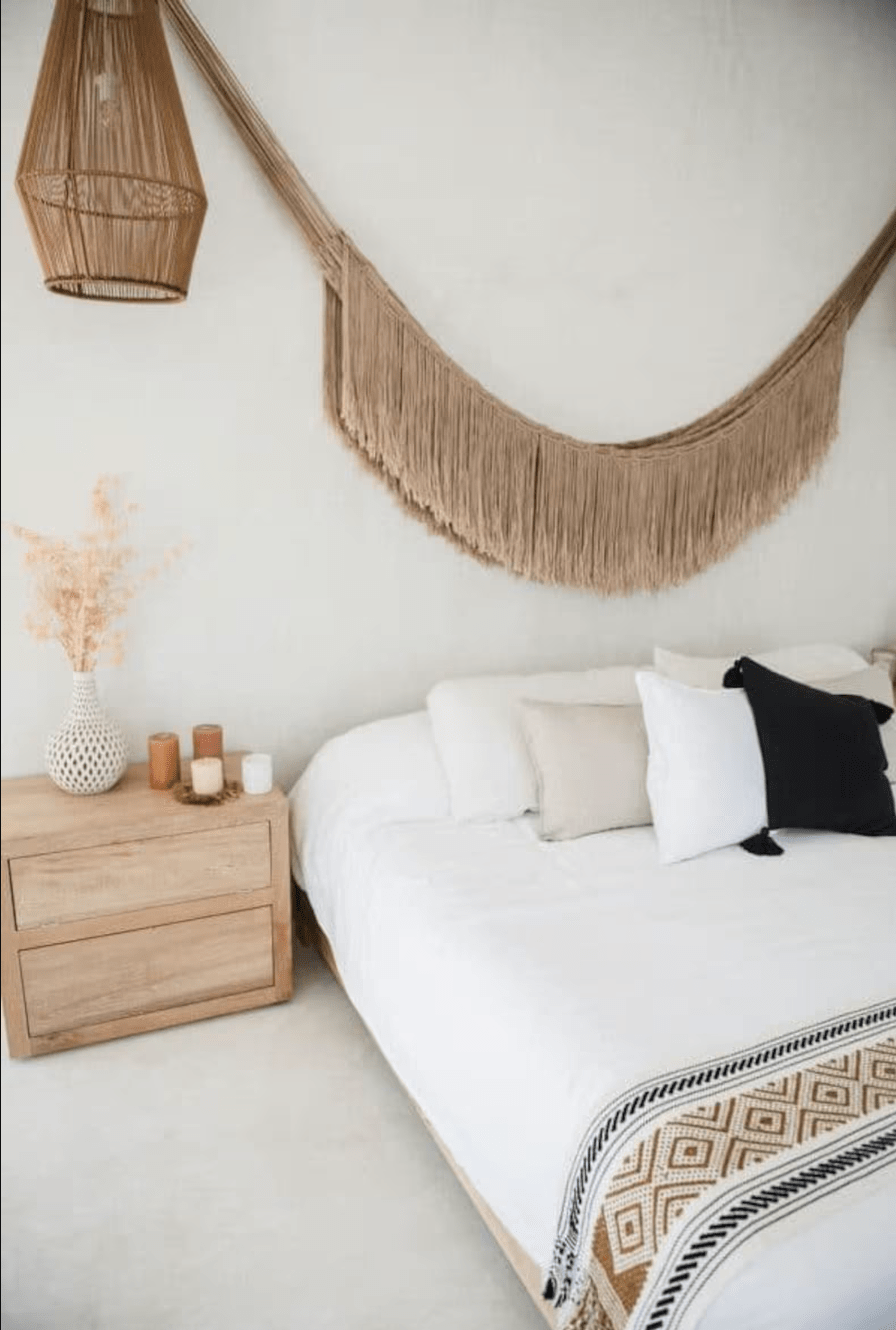 Handmade Mexican Hammock | Boho Woven Hammock for Comfortable Outdoor Living and Decorative Wall Art