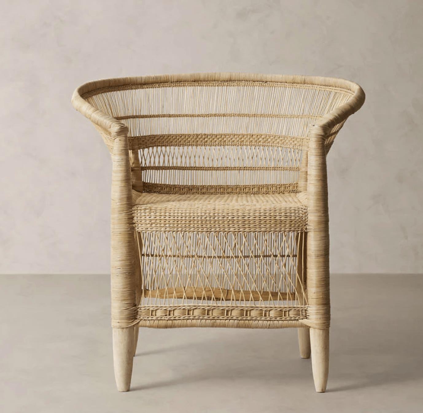 Handmade Traditional Malawi Cane Chair - Premium Quality, Indoor/Outdoor Seating