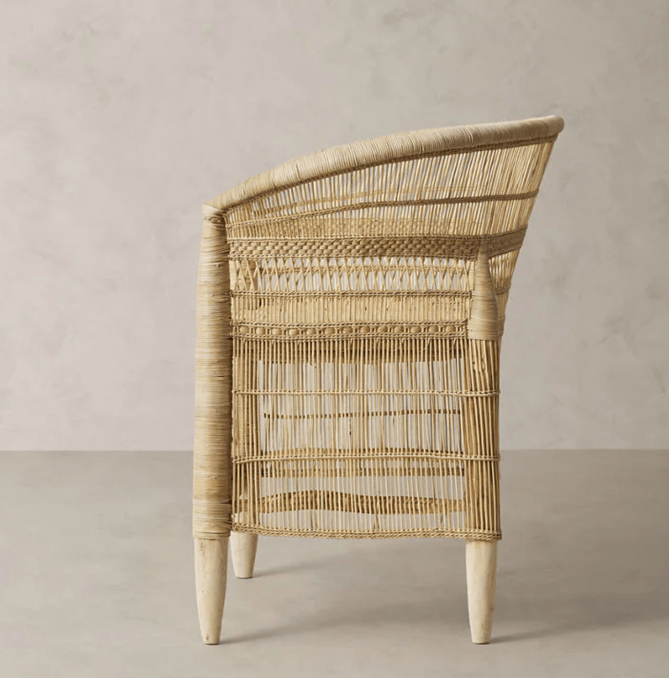 Handmade Traditional Malawi Cane Chair - Premium Quality, Indoor/Outdoor Seating