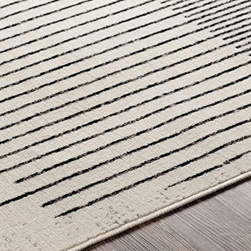 Bohemian Gray Area Rug – 5' x 7' | Modern Design, Durable & Stain-Resistant | Perfect for Living Room, Bedroom, and High-Traffic Areas | Soft Medium Pile