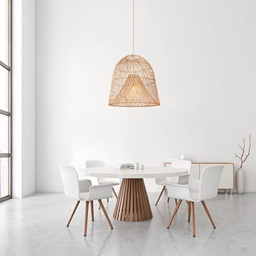 Handcrafted Rattan Pendant Light - Natural Beauty, Unique Design, Eco-Friendly Home Decor, Versatile Elegance, Quality Craftsmanship