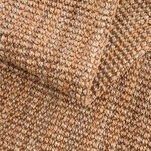 Sea Grass Jute Rug - Natural Fiber Sisal Area Rug - Rattan Wicker Look - Brown - 7'6" x 9'6"